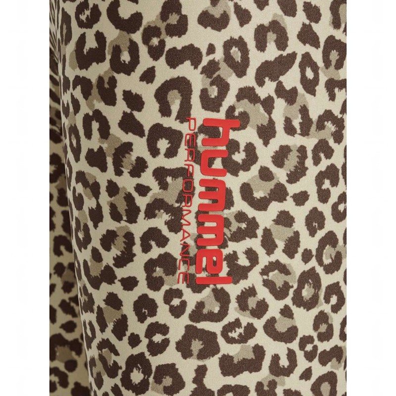 Dětské Mikiny Hummel Jr Fast Mid Waist Leopard | 320075-970