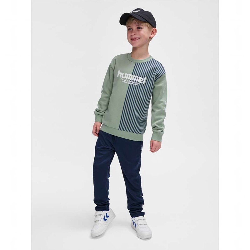 Dětské Mikiny Hummel Mexi Sweatshirt Zelene | 762280-496
