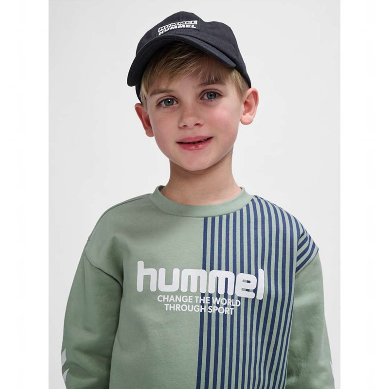 Dětské Mikiny Hummel Mexi Sweatshirt Zelene | 762280-496