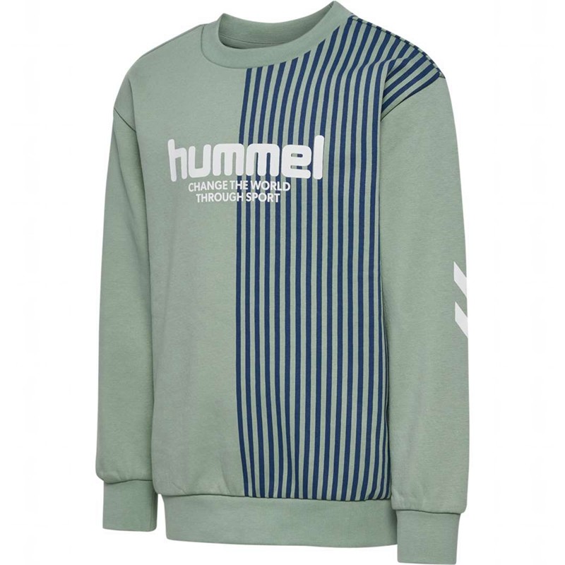 Dětské Mikiny Hummel Mexi Sweatshirt Zelene | 762280-496