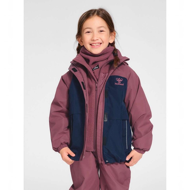Dětské Mikiny Hummel Monsun Tex Shell Růžové | 575856-511