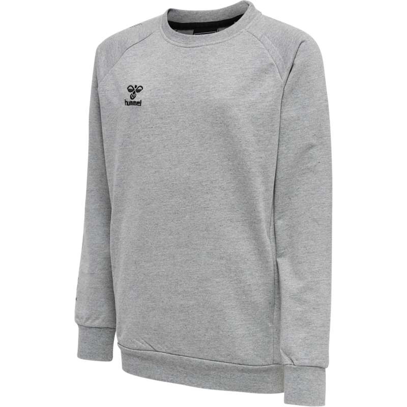 Dětské Mikiny Hummel Move Grid Cotton Šedé | 912184-901