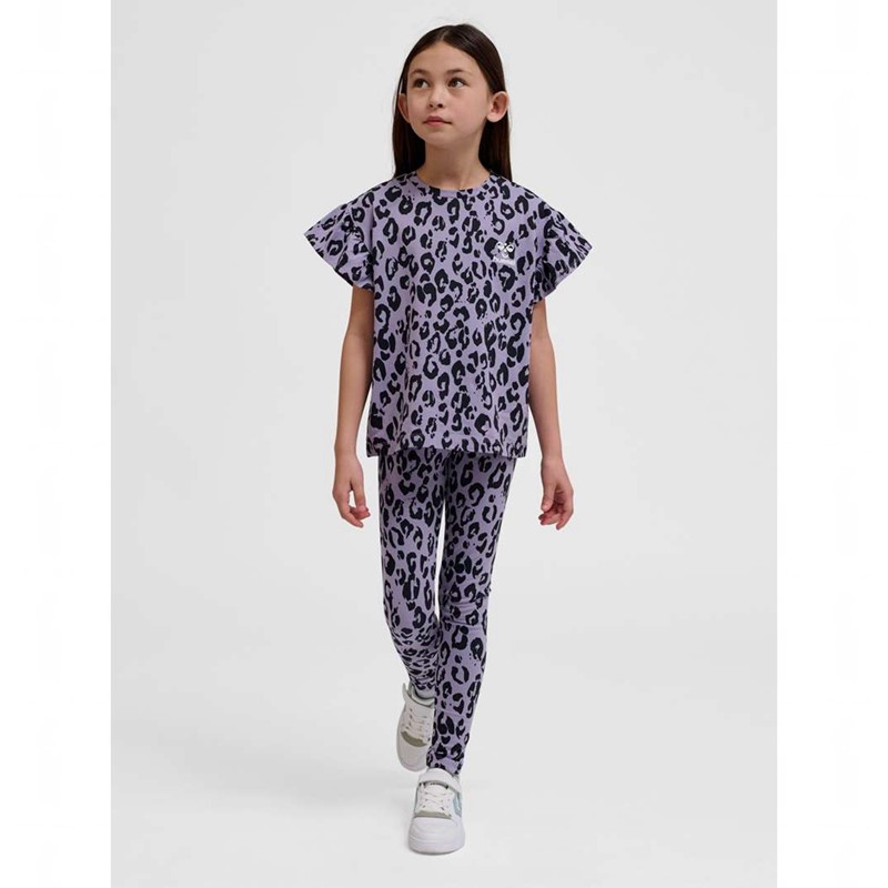 Dětské Mikiny Hummel Musse S/S Levandule | 167077-521