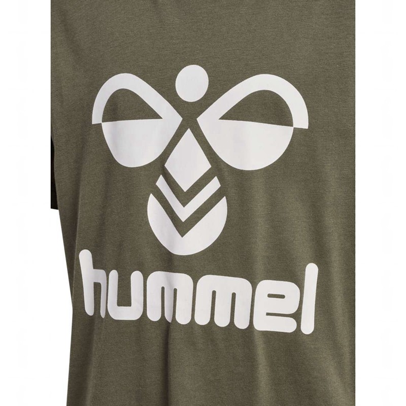 Dětské Mikiny Hummel Tres S/S Olivy Zelené | 298972-140