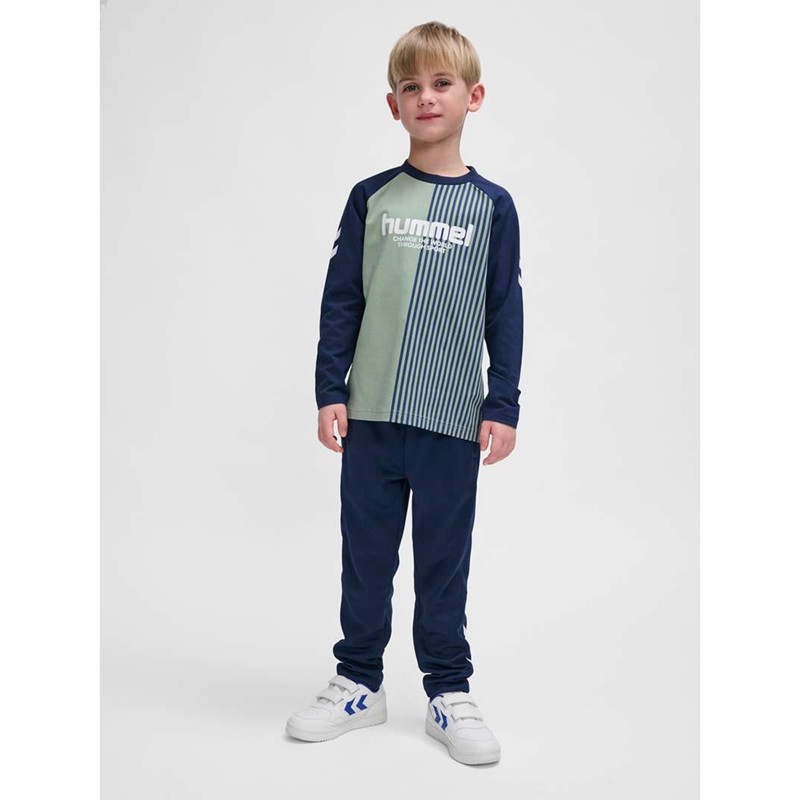 Dětské Obuv Do Tělocvičny Hummel Mexi L/S Zelene | 152977-119