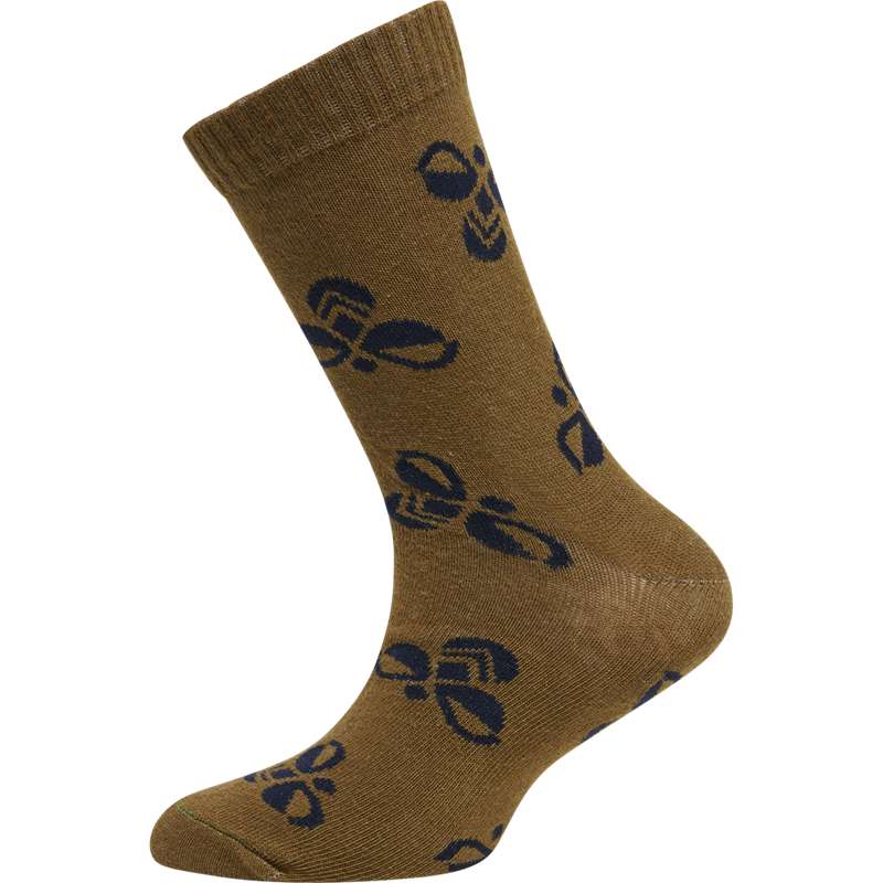 Dětské Ponožky Hummel Alfie 3-pack Olivy Zelené | 552537-958