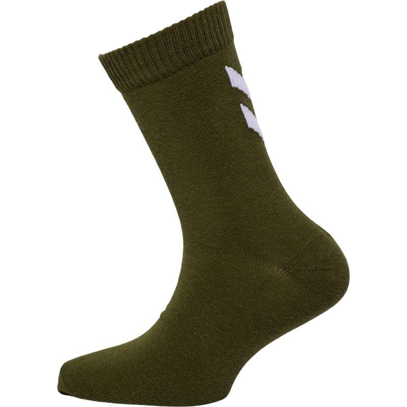 Dětské Ponožky Hummel Make My Day 5-pack Olivy Zelené | 708577-990