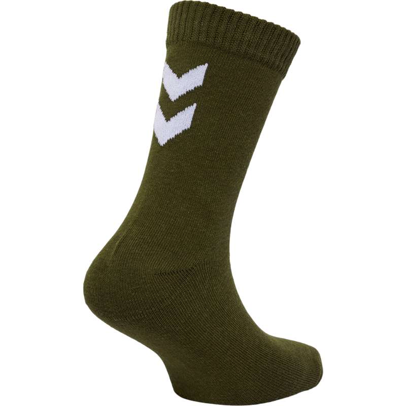 Dětské Ponožky Hummel Make My Day 5-pack Olivy Zelené | 708577-990