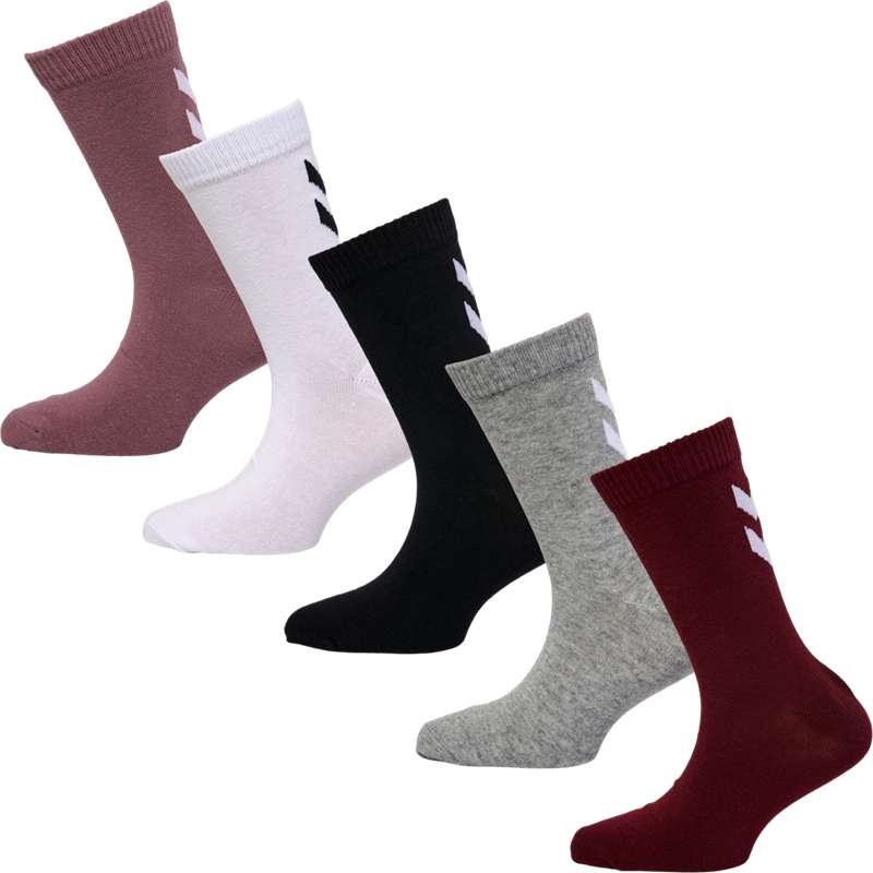 Dětské Ponožky Hummel Make My Day 5-pack Růžové | 419443-899