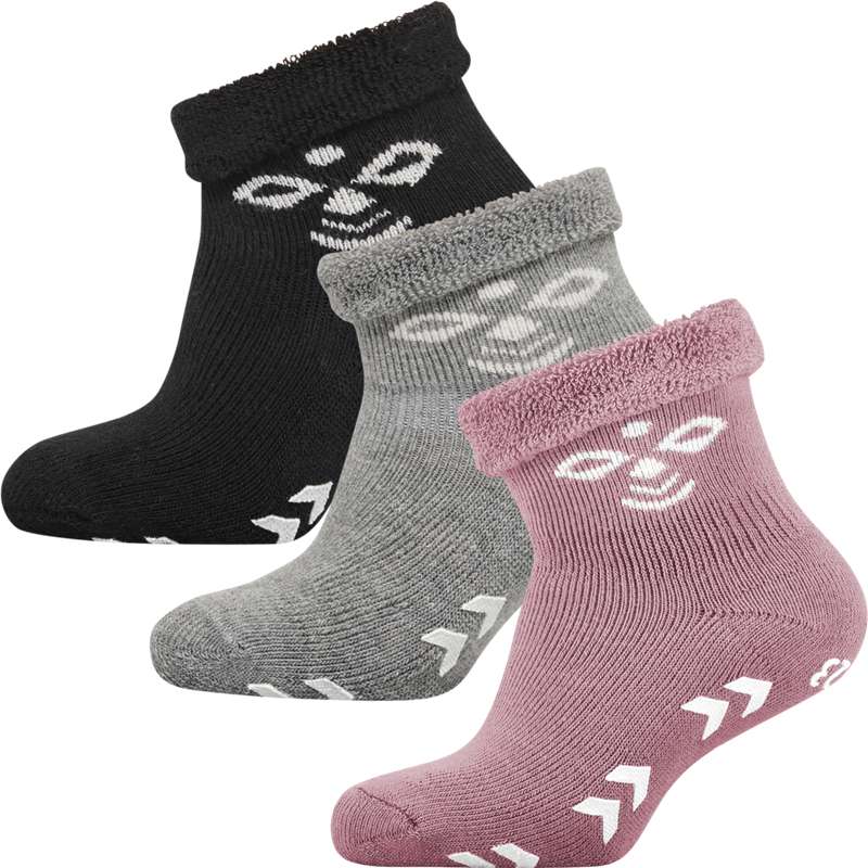 Dětské Ponožky Hummel Snubbie 3 Pk Šedé | 399718-187