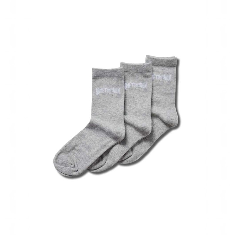 Dětské Ponožky Hummel Stsvarsity 3-pack Šedé | 397701-396