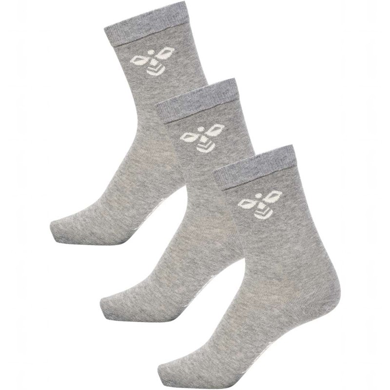 Dětské Ponožky Hummel Sutton 3-pack Šedé | 233533-308