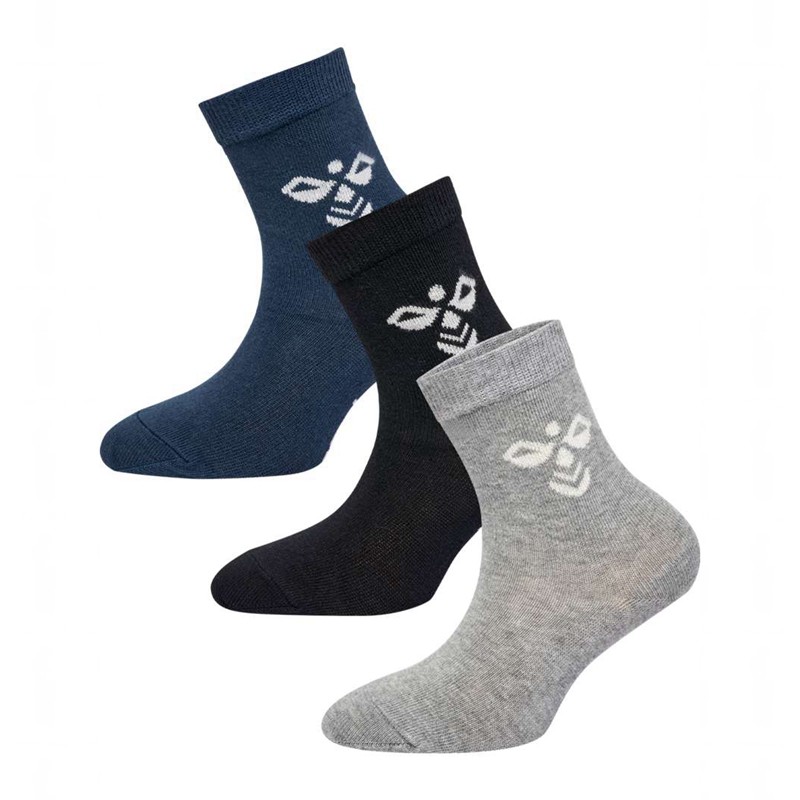 Dětské Ponožky Hummel Sutton 3-pack Černé | 533023-978
