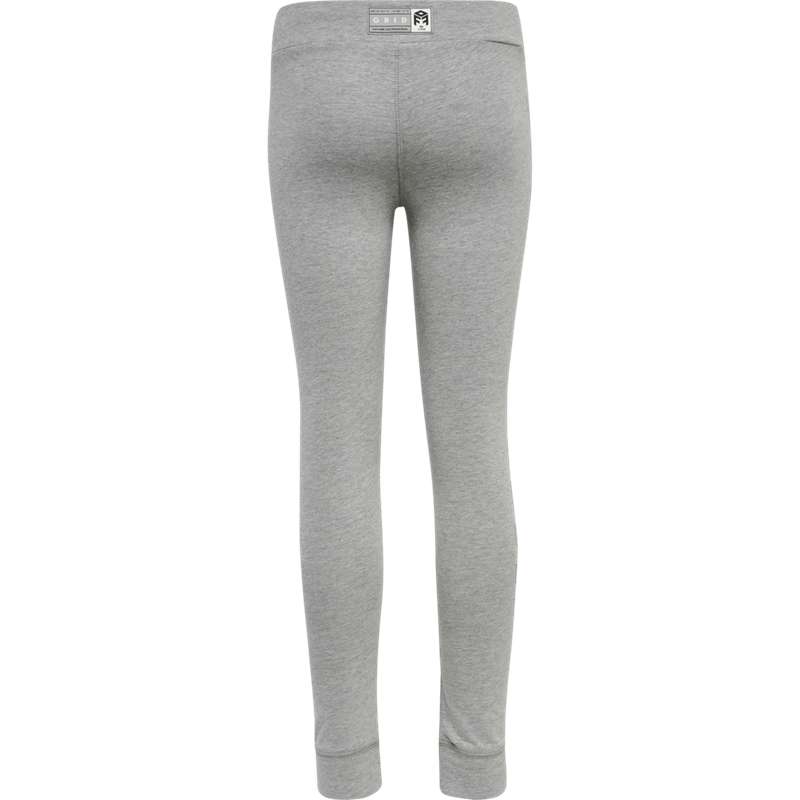 Dětské Punčochové Kalhoty Hummel Move Grid Cotton Šedé | 812720-630