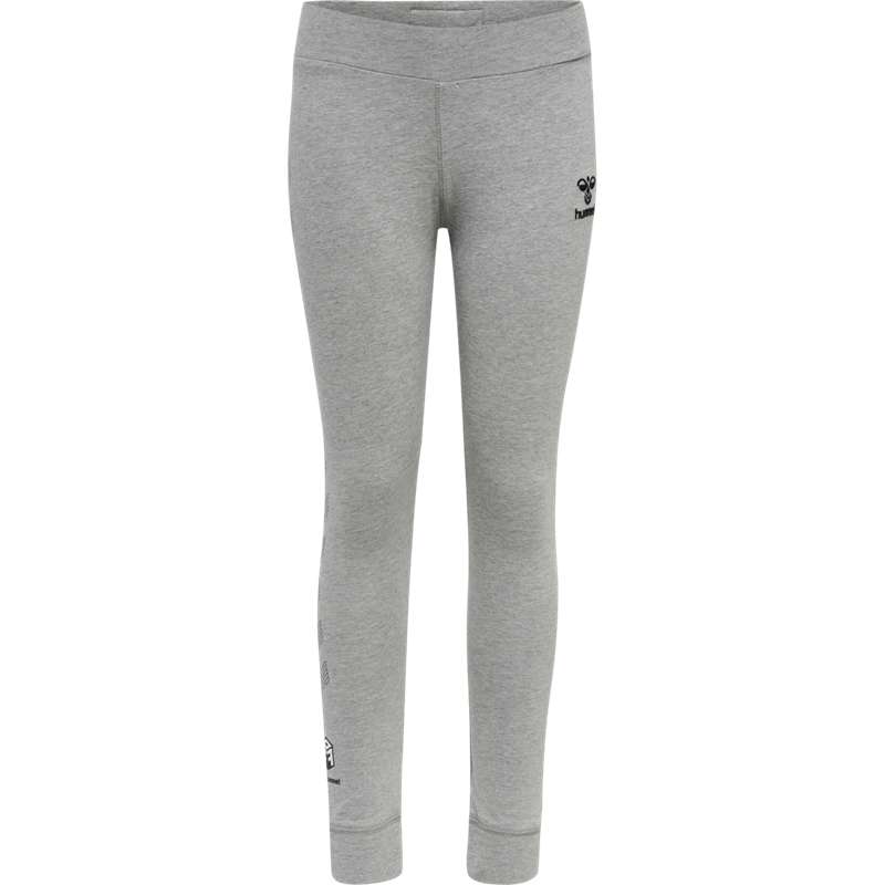 Dětské Punčochové Kalhoty Hummel Move Grid Cotton Šedé | 812720-630