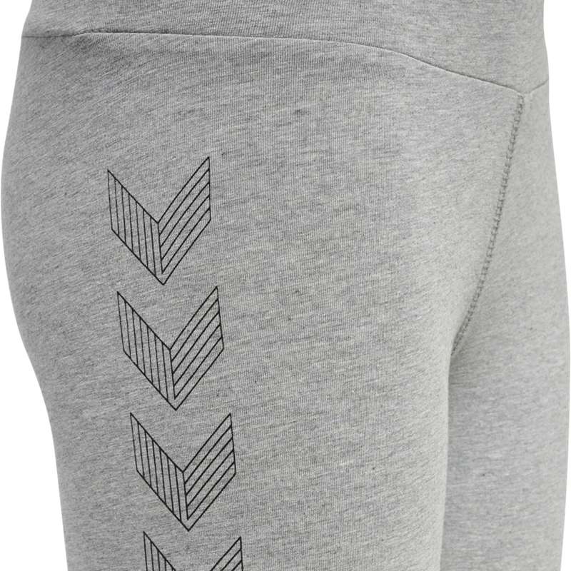Dětské Punčochové Kalhoty Hummel Move Grid Cotton Šedé | 812720-630