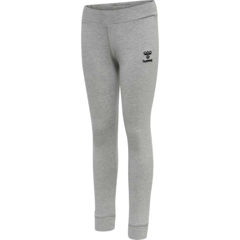 Dětské Punčochové Kalhoty Hummel Move Grid Cotton Šedé | 812720-630