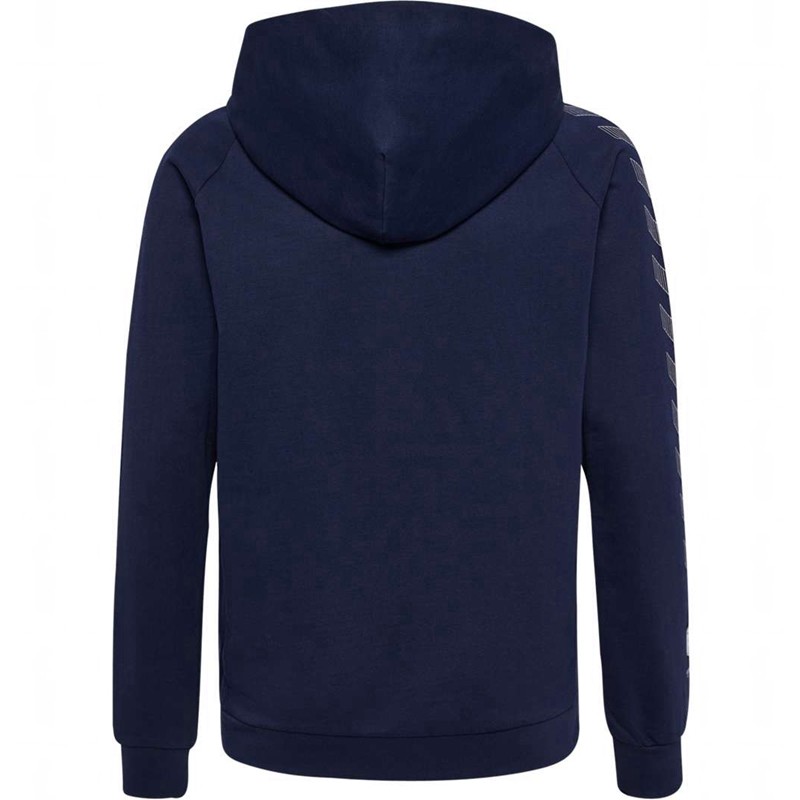 Dětské Punčochové Kalhoty Hummel Move Grid Cotton Zip Tmavě Blankyt | 983153-427