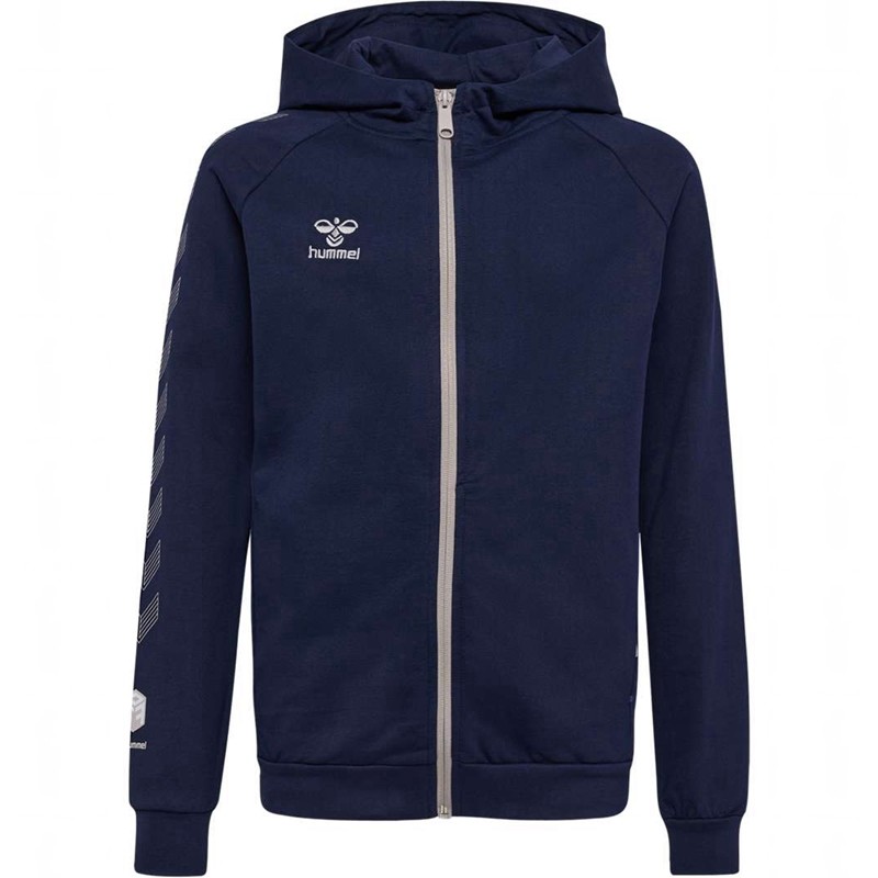 Dětské Punčochové Kalhoty Hummel Move Grid Cotton Zip Tmavě Blankyt | 983153-427