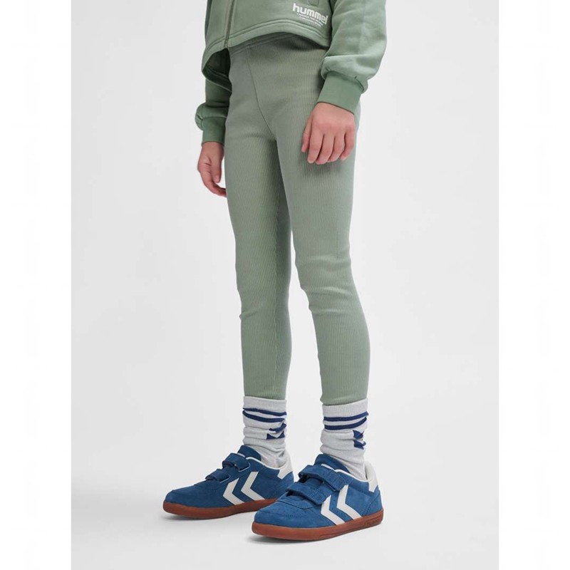 Dětské Punčochové Kalhoty Hummel Rib Zelene | 735414-479