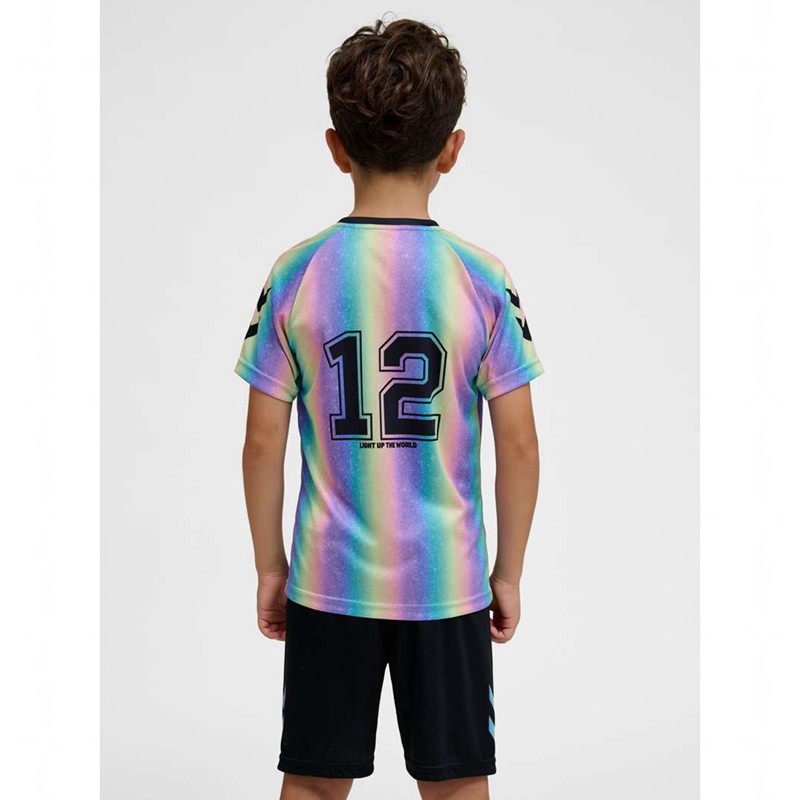 Dětské Punčochové Kalhoty Hummel Shimmer S/S Růžové | 763977-819