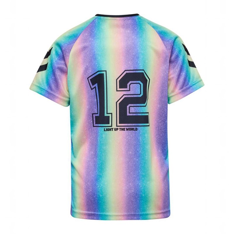 Dětské Punčochové Kalhoty Hummel Shimmer S/S Růžové | 763977-819
