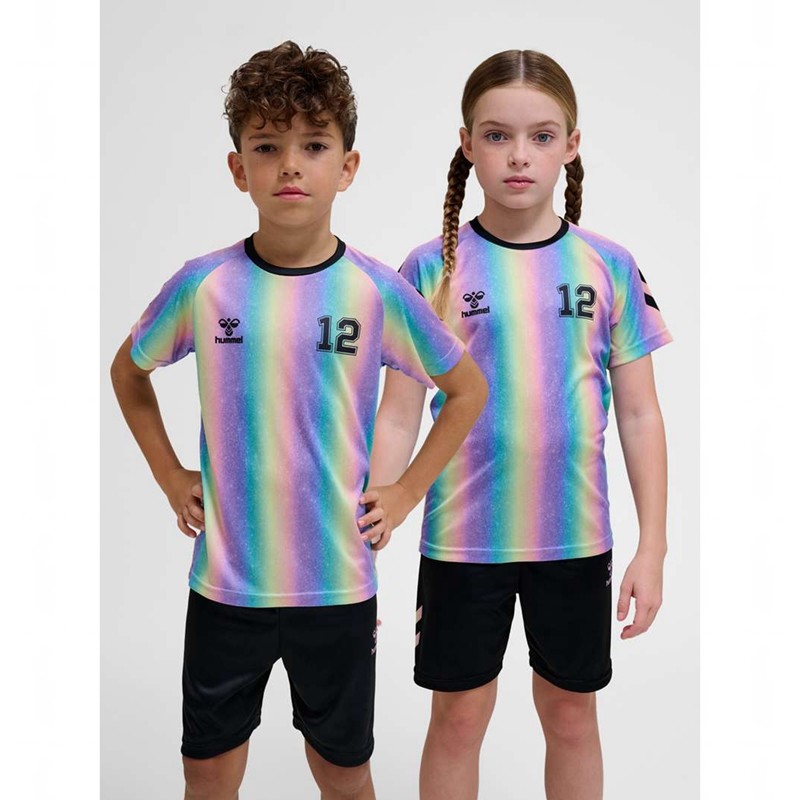 Dětské Punčochové Kalhoty Hummel Shimmer S/S Růžové | 763977-819