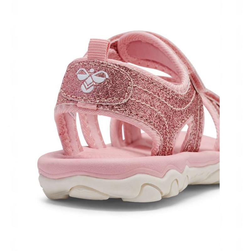 Dětské Sandály Hummel Glitter Jr Růžové | 578419-881
