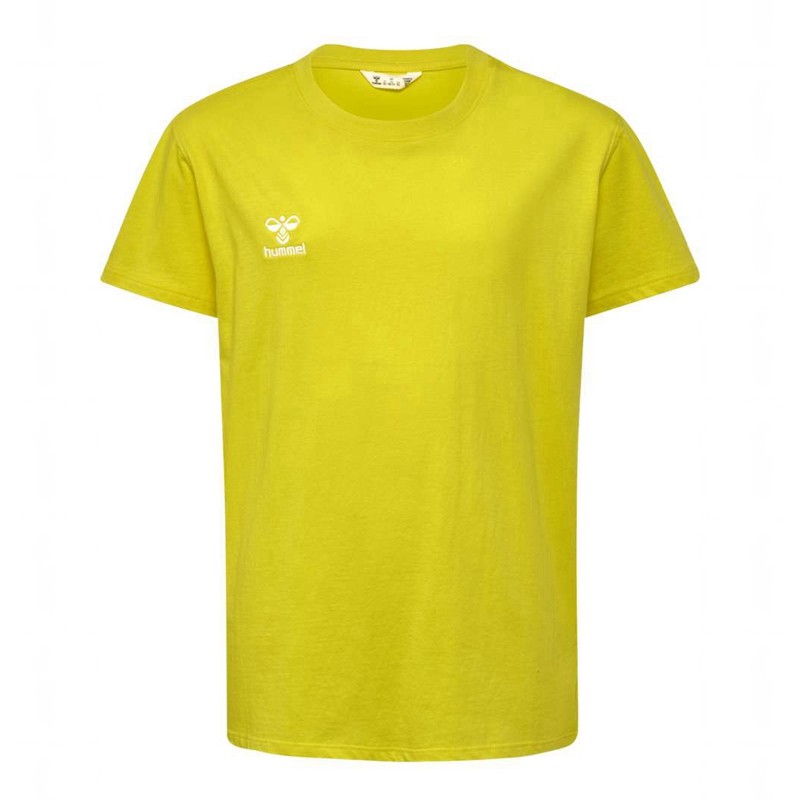 Dětské Sportovní Oblečení Hummel Go 2.0 S/S Žluté | 321353-161