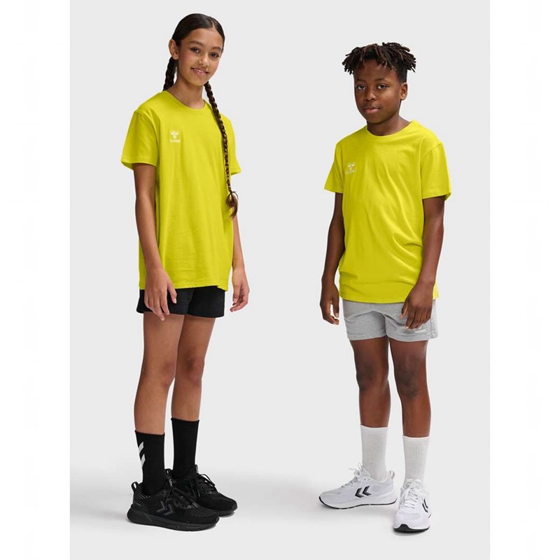 Dětské Sportovní Oblečení Hummel Go 2.0 S/S Žluté | 321353-161