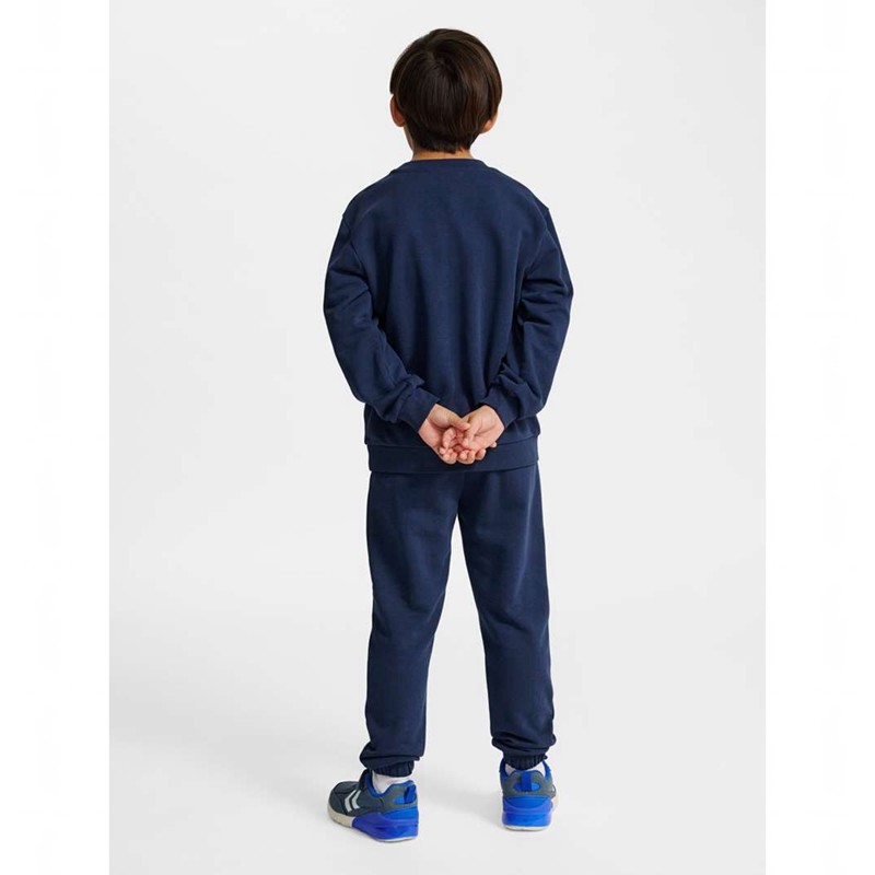 Dětské Sportovní Oblečení Hummel Jr Base Sweat Tmavě Blankyt | 214050-731