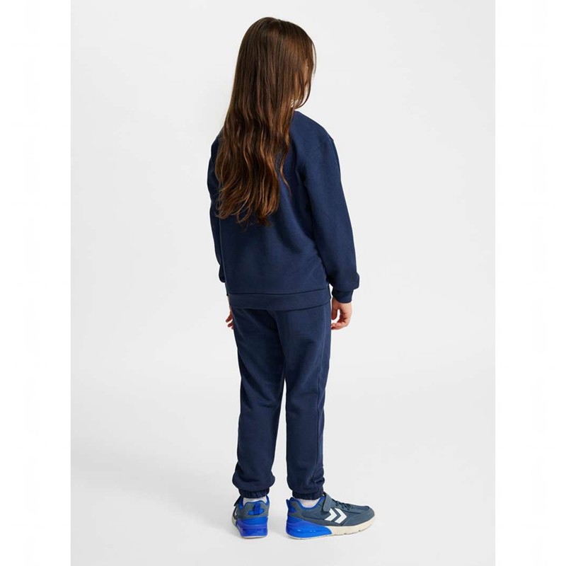 Dětské Sportovní Oblečení Hummel Jr Base Sweat Tmavě Blankyt | 214050-731