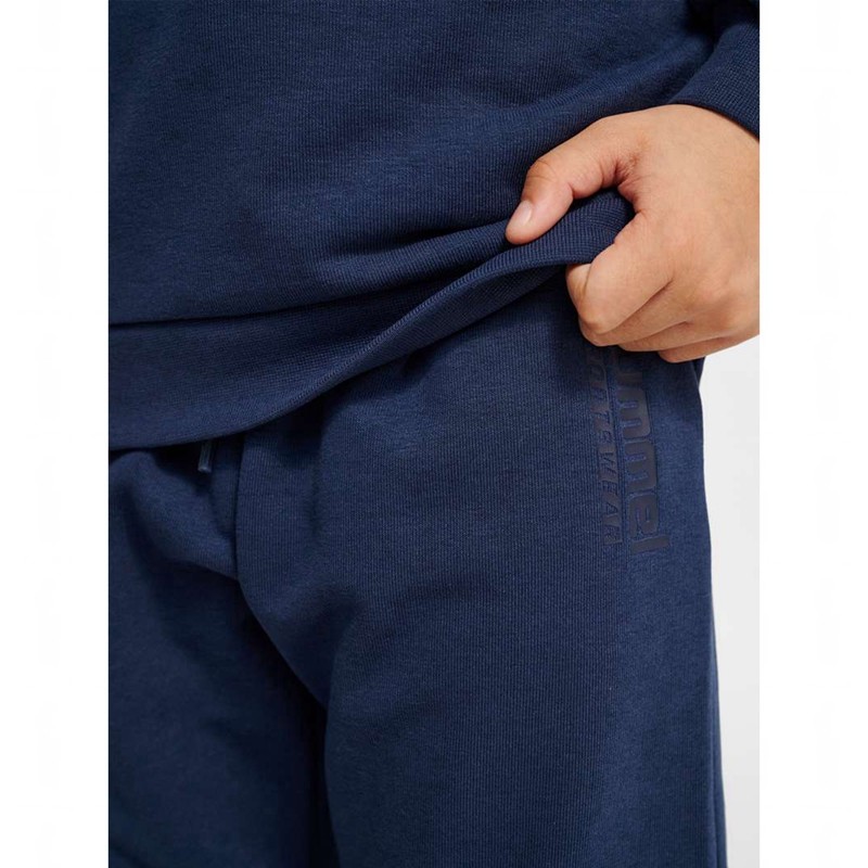 Dětské Sportovní Oblečení Hummel Jr Base Sweat Tmavě Blankyt | 214050-731