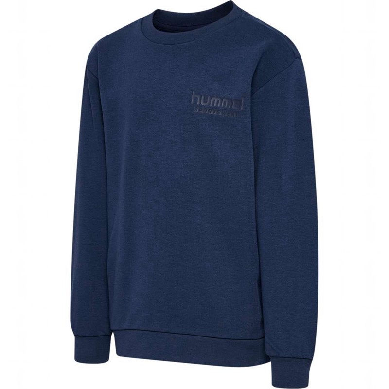 Dětské Sportovní Oblečení Hummel Jr Base Sweat Tmavě Blankyt | 214050-731