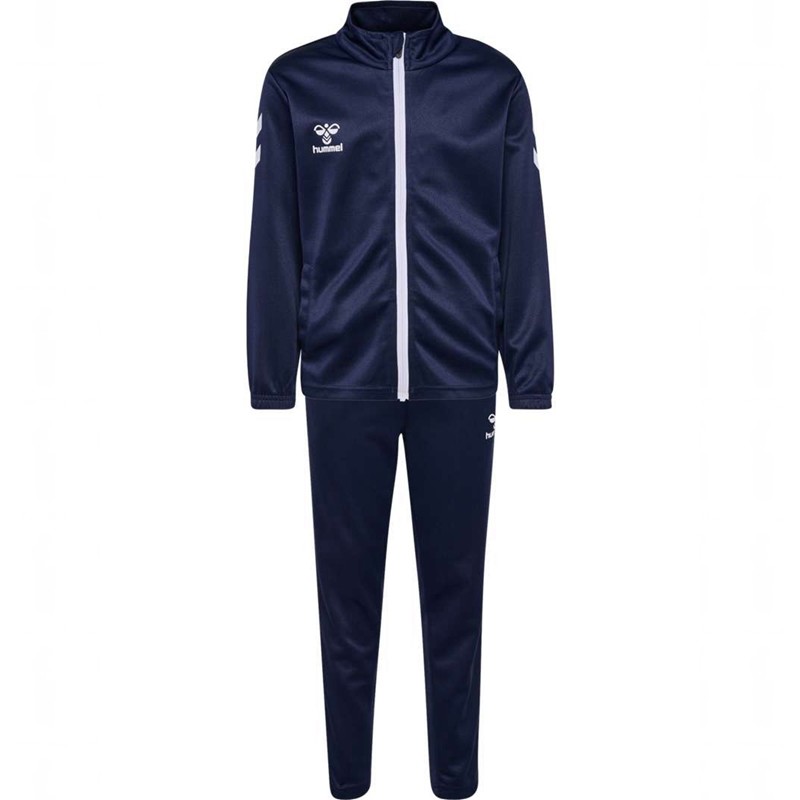 Dětské Sportovní Oblečení Hummel Logo Suit Tmavě Blankyt | 771644-122