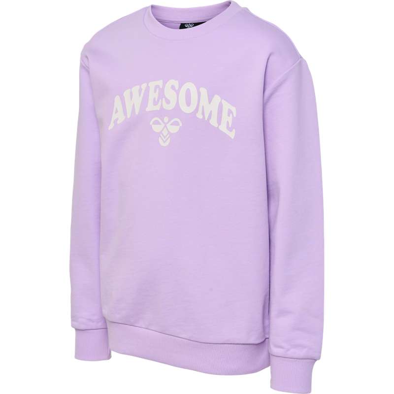 Dětské Sportovní Oblečení Hummel Rushy Crewsuit Levandule | 116156-066