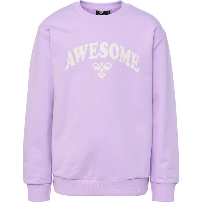 Dětské Sportovní Oblečení Hummel Rushy Crewsuit Levandule | 116156-066