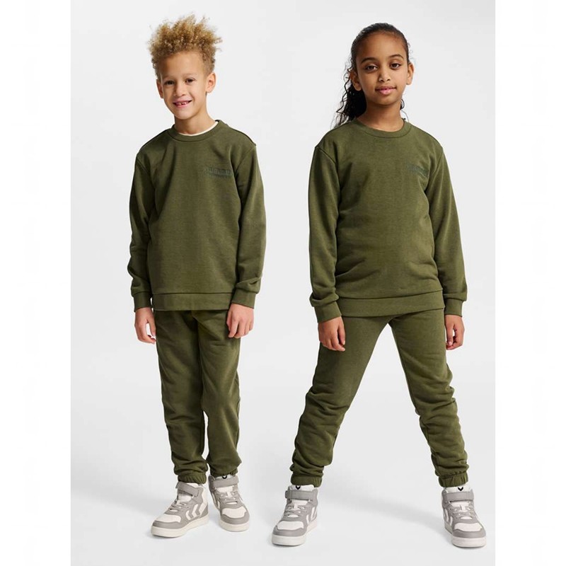 Dětské Sportovní Podprsenka Hummel Jr Base Sweat Zelene | 991010-684