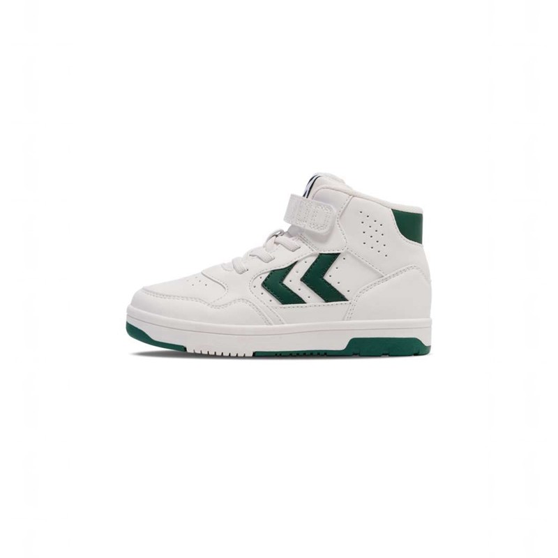 Dětské Tenisky Hummel Camden High Jr Bílé | 670031-173