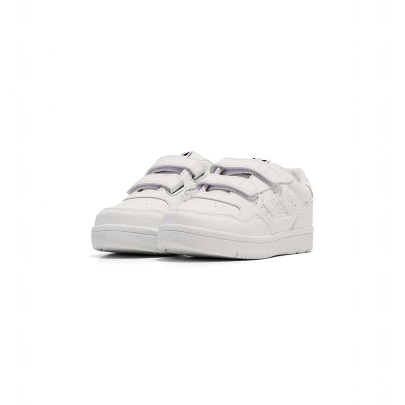 Dětské Tenisky Hummel Camden Jr Bílé | 370680-701