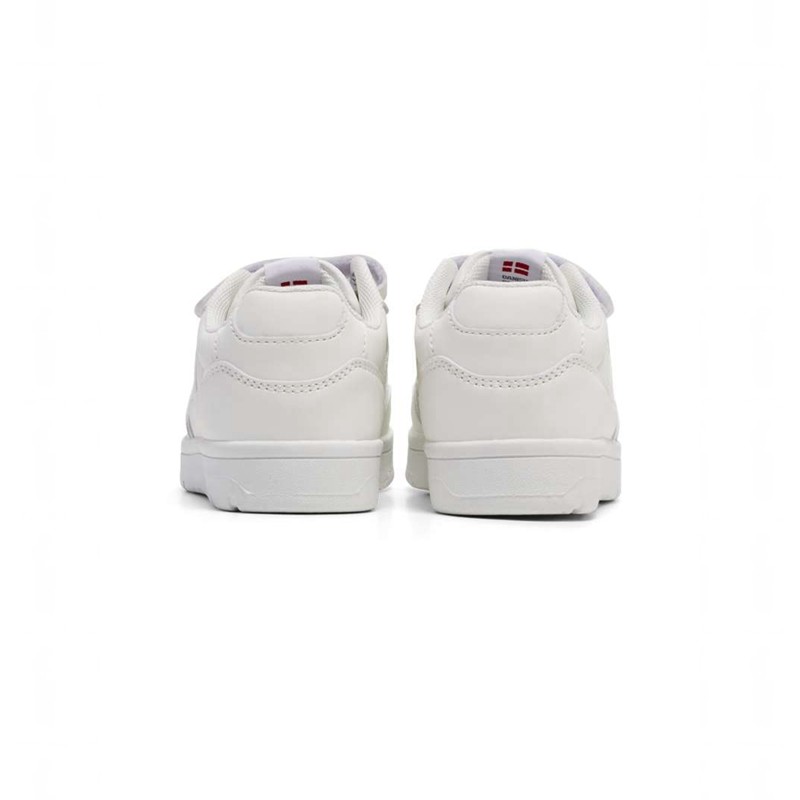 Dětské Tenisky Hummel Camden Jr Bílé | 370680-701