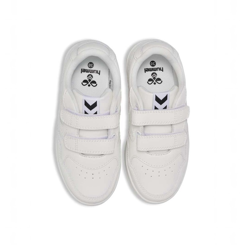 Dětské Tenisky Hummel Camden Jr Bílé | 370680-701