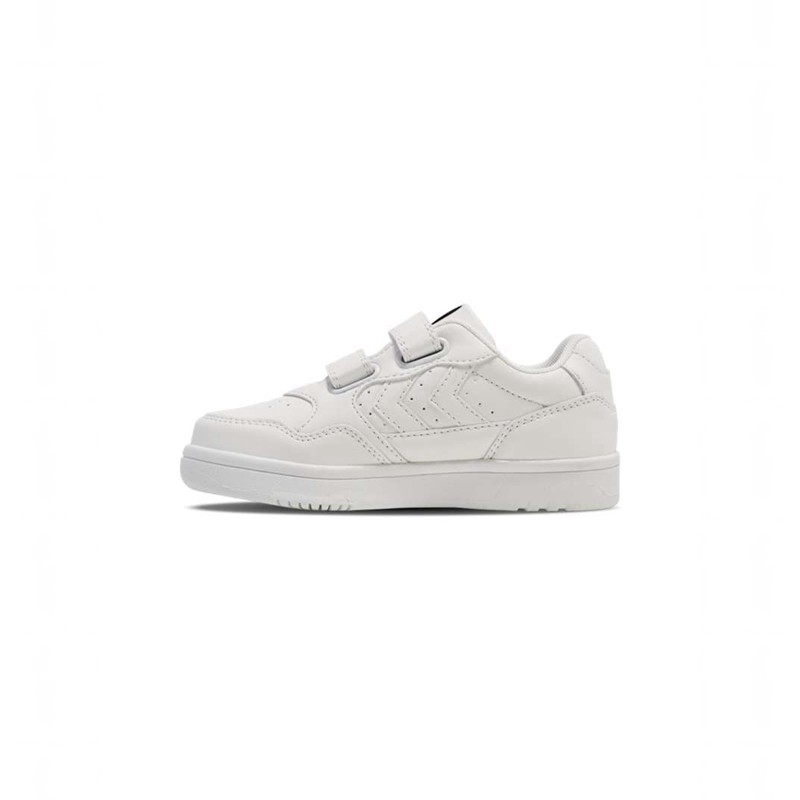 Dětské Tenisky Hummel Camden Jr Bílé | 370680-701