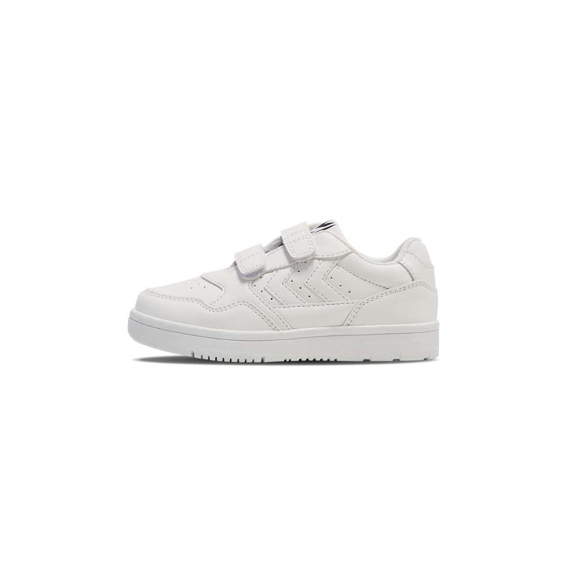 Dětské Tenisky Hummel Camden Jr Bílé | 370680-701