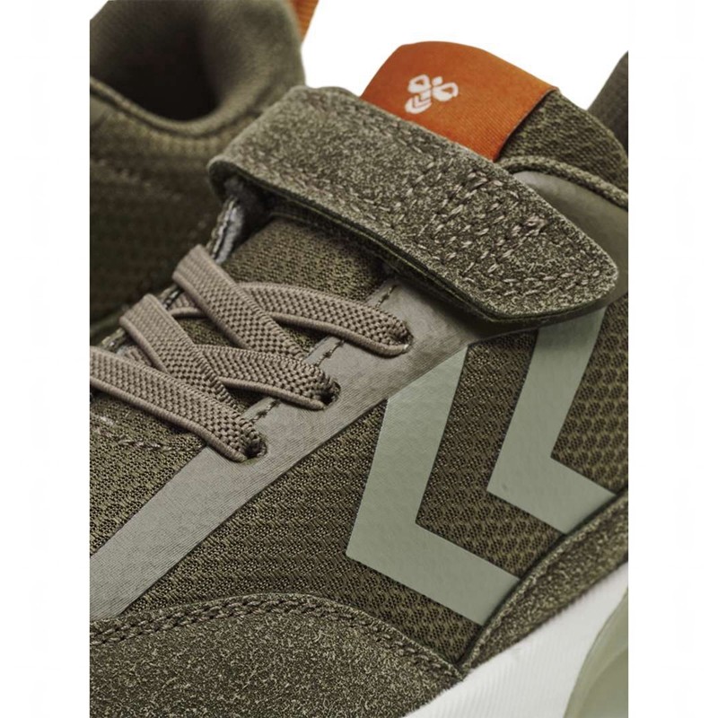 Dětské Tenisky Hummel Daylight Jr Olivy Zelené | 438367-700