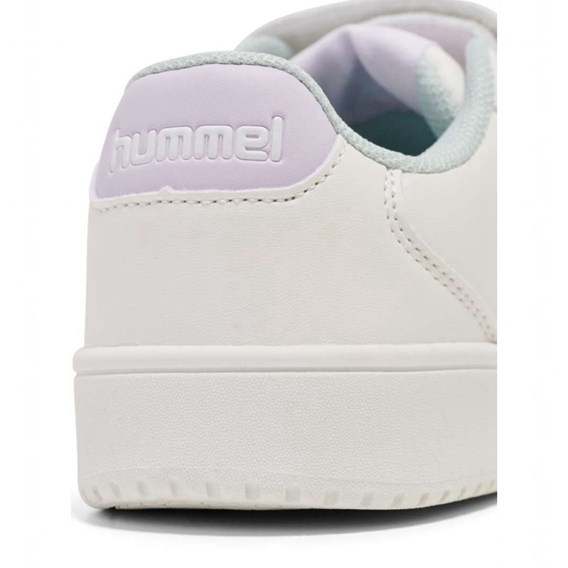 Dětské Tenisky Hummel Derby Court Jr Bílé | 046773-036