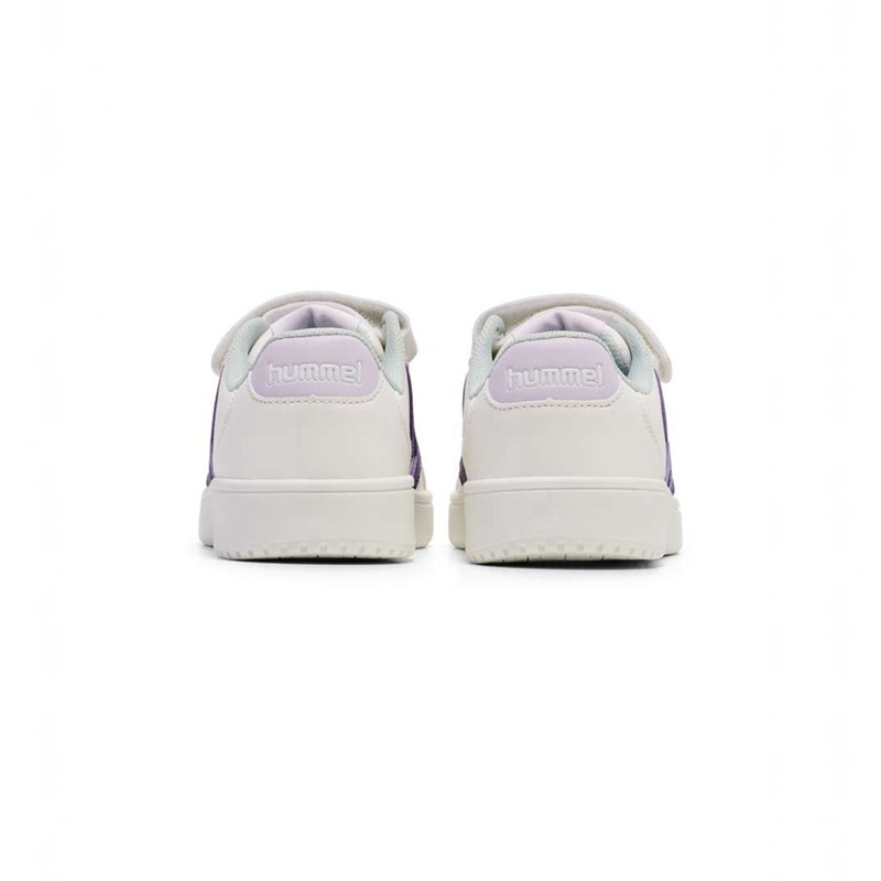 Dětské Tenisky Hummel Derby Court Jr Bílé | 046773-036