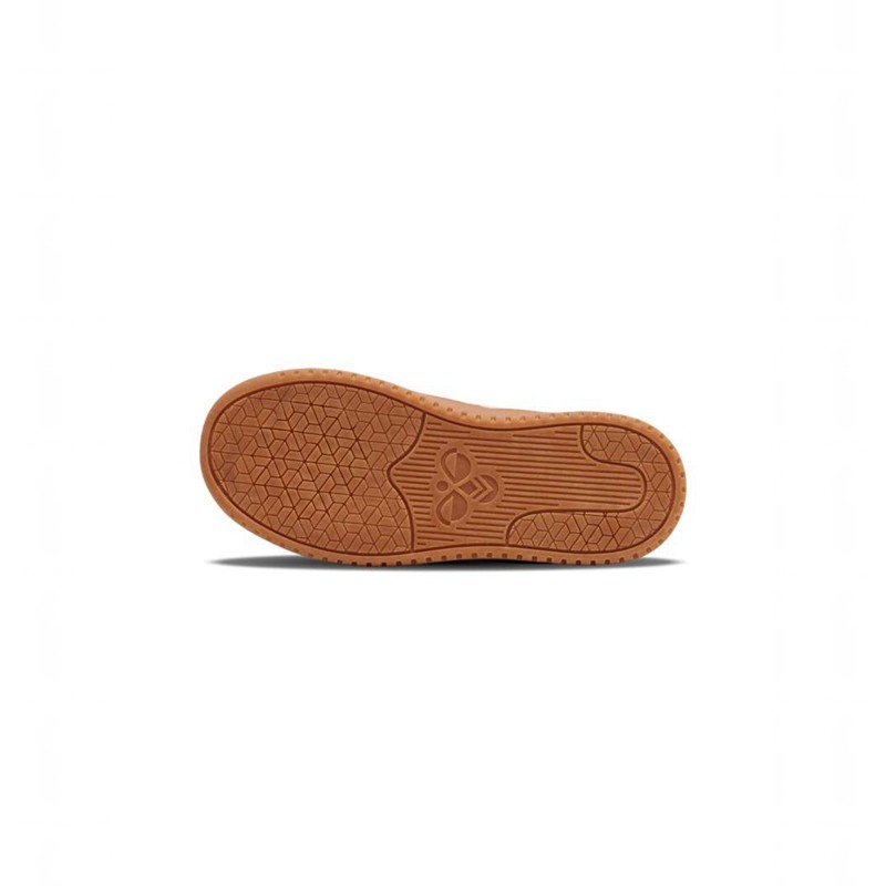 Dětské Tenisky Hummel Derby Court Jr Bílé | 037765-442