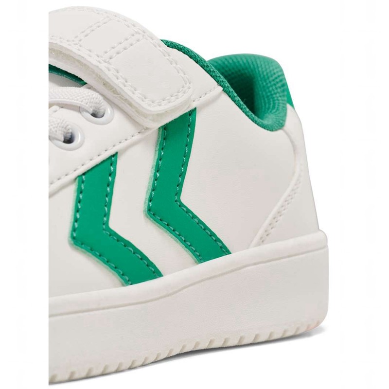 Dětské Tenisky Hummel Derby Court Jr Zelene | 038078-760