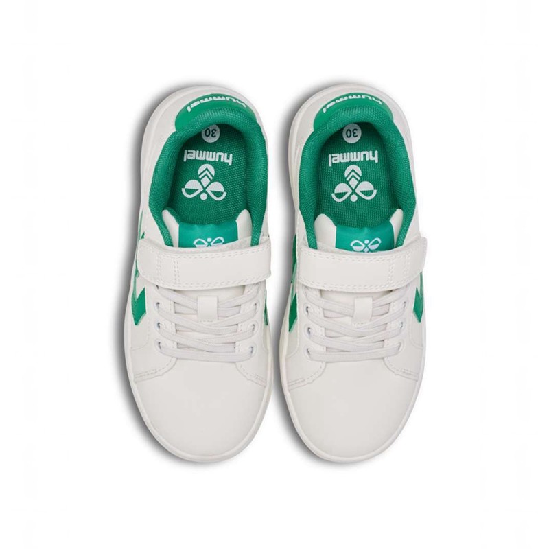 Dětské Tenisky Hummel Derby Court Jr Zelene | 038078-760